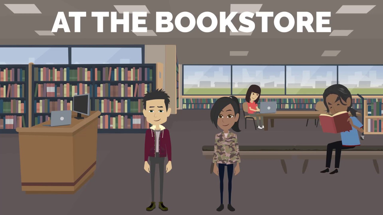 AT THE BOOKSTORE  | Fluent English | English Conversation | Common Daily Expressions