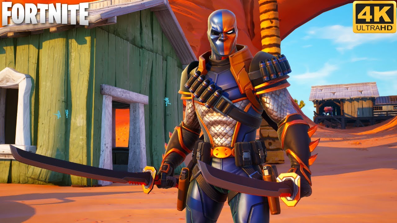 Deathstroke Zero Gameplay - Fortnite (4K 60FPS)