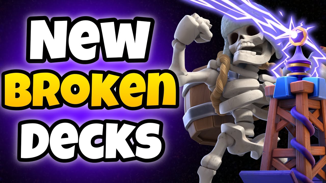 Top 3 *BEST DECKS* after balance changes - Clash Royale