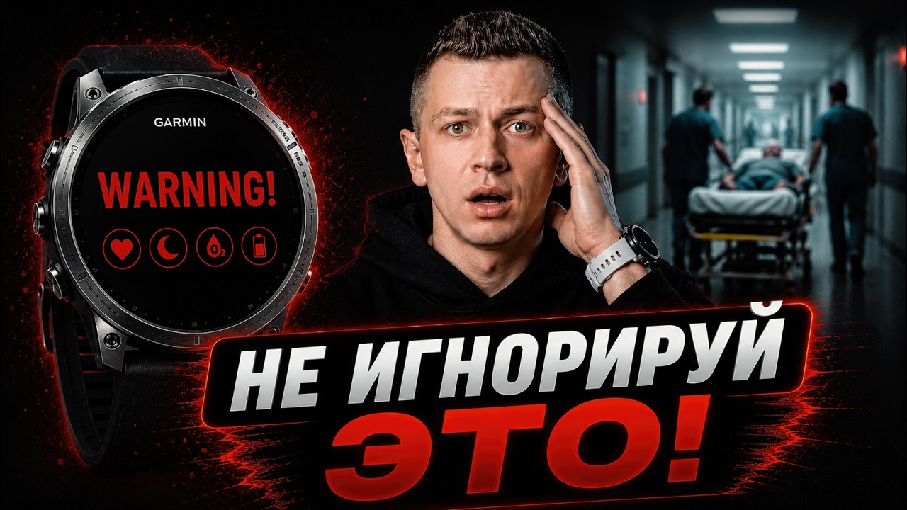 Garmin узнаёт о болезни раньше тебя - 5 сигналов, которые нельзя игнорировать