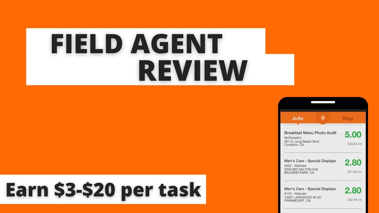 Field Agent App Review:  Earn $3-$20/Task