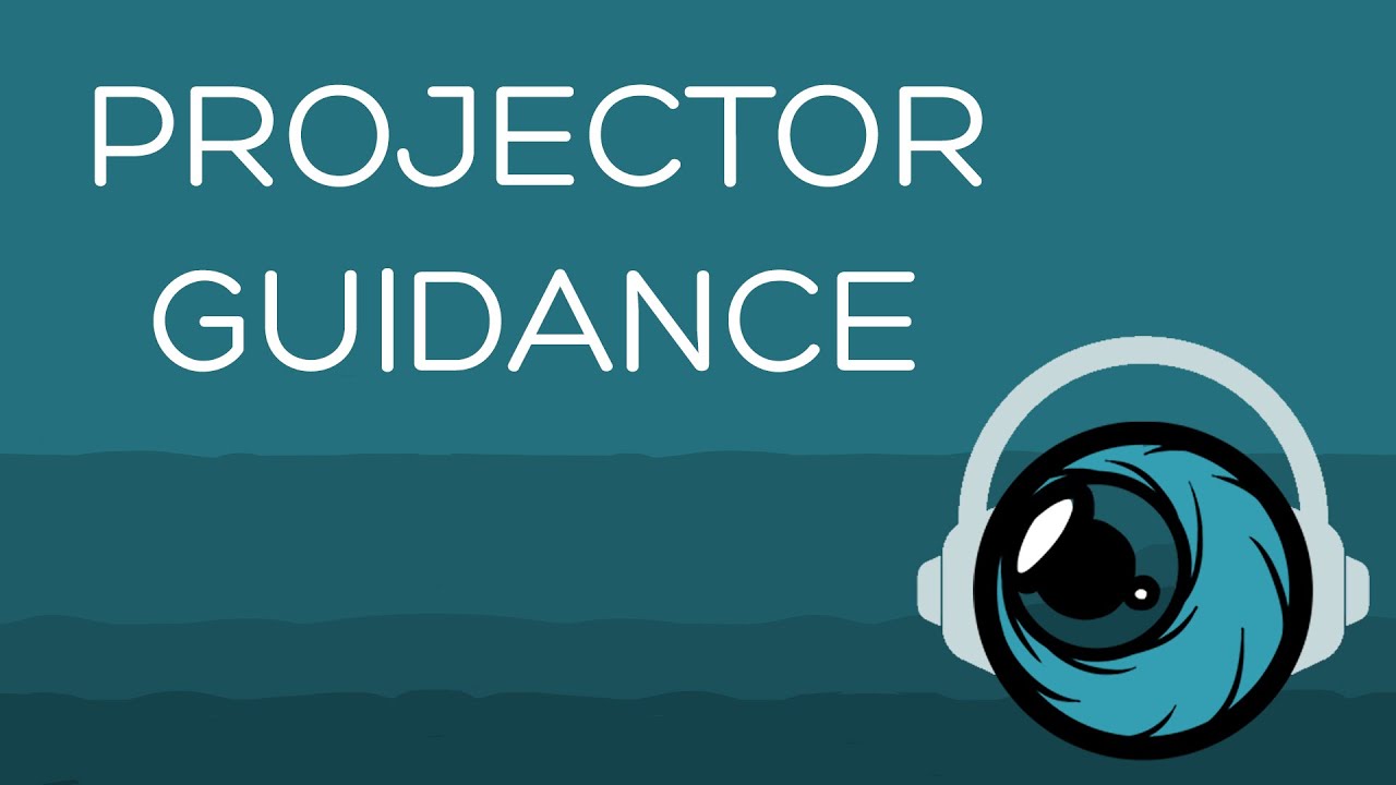 Projector guidance - Guided audio meditation