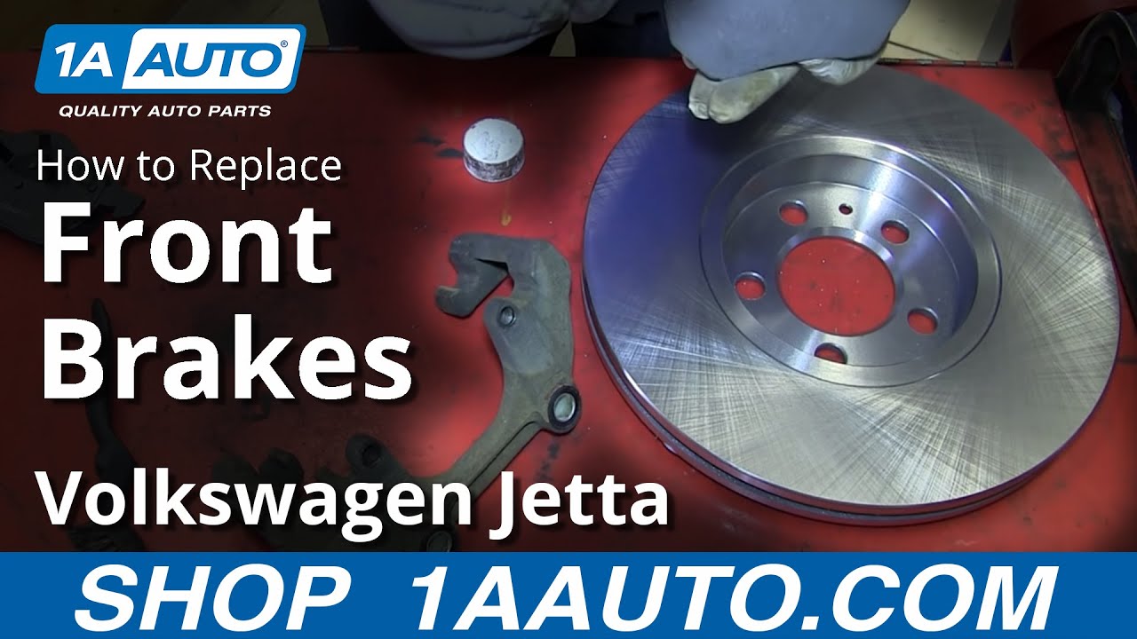 How to Replace Front Brakes 00-05 Volkswagen Jetta