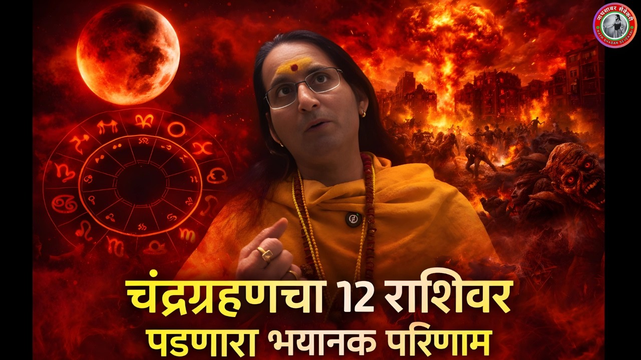 १२ राशी संकटात 😮 चंद्रग्रहणामुळे जीवनात उलथापालथ 💀कोणत्या राशींना होईल त्रास ? तुमची रास काय आहे ?