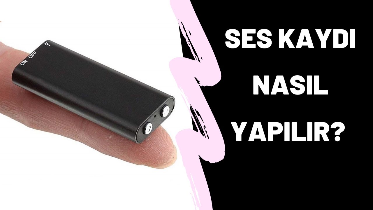 170 Saat Kayıt 16GB Kapasitesi Siyah Küçük Ses Kulaklık Dijital Ses Kayıt Cihazı 48 Saat Kesintisiz