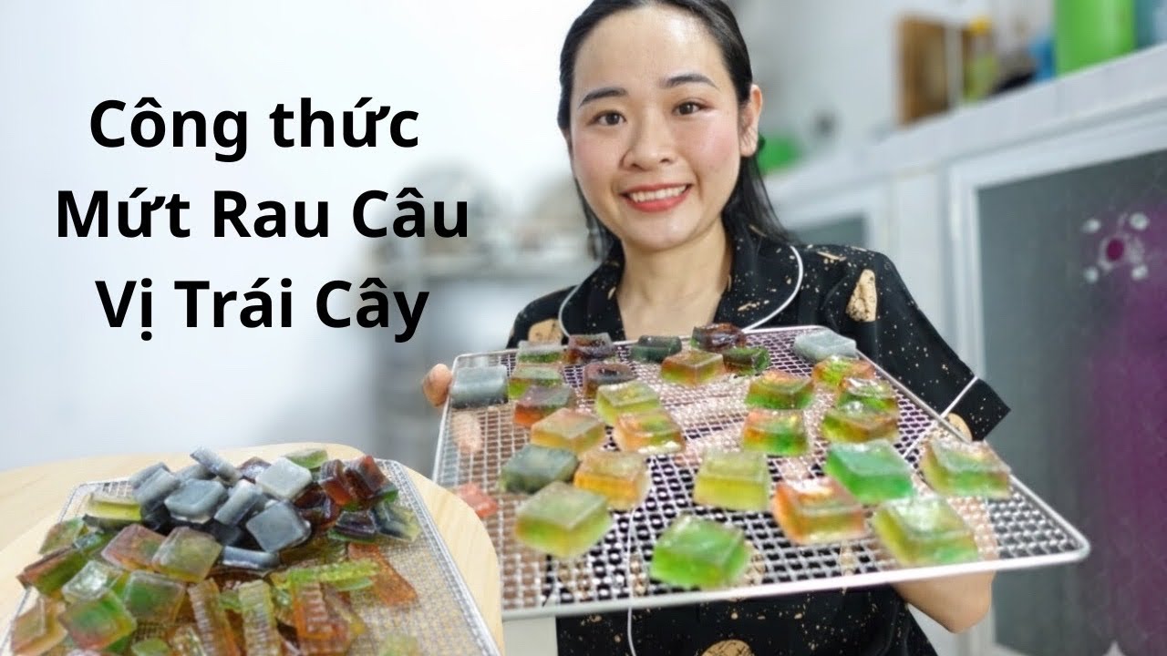 Thy chia sẻ cách làm “Mứt Rau Câu Trái Cây” cho ngày Tết 