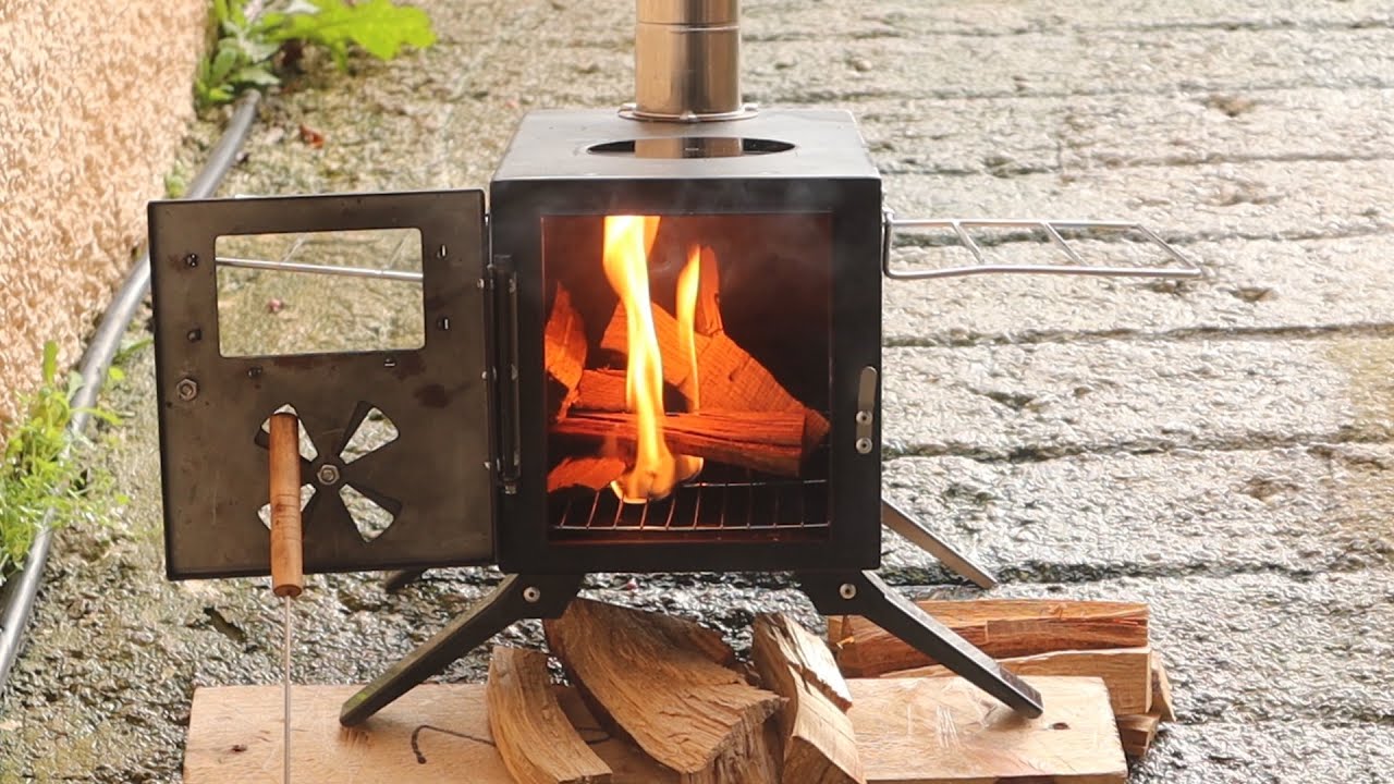 Testing & Unboxing AFFORDABLE Hot Tent Stove From Temu [Ξυλόσομπα Σκηνής Σε Χαμηλή Τιμή]