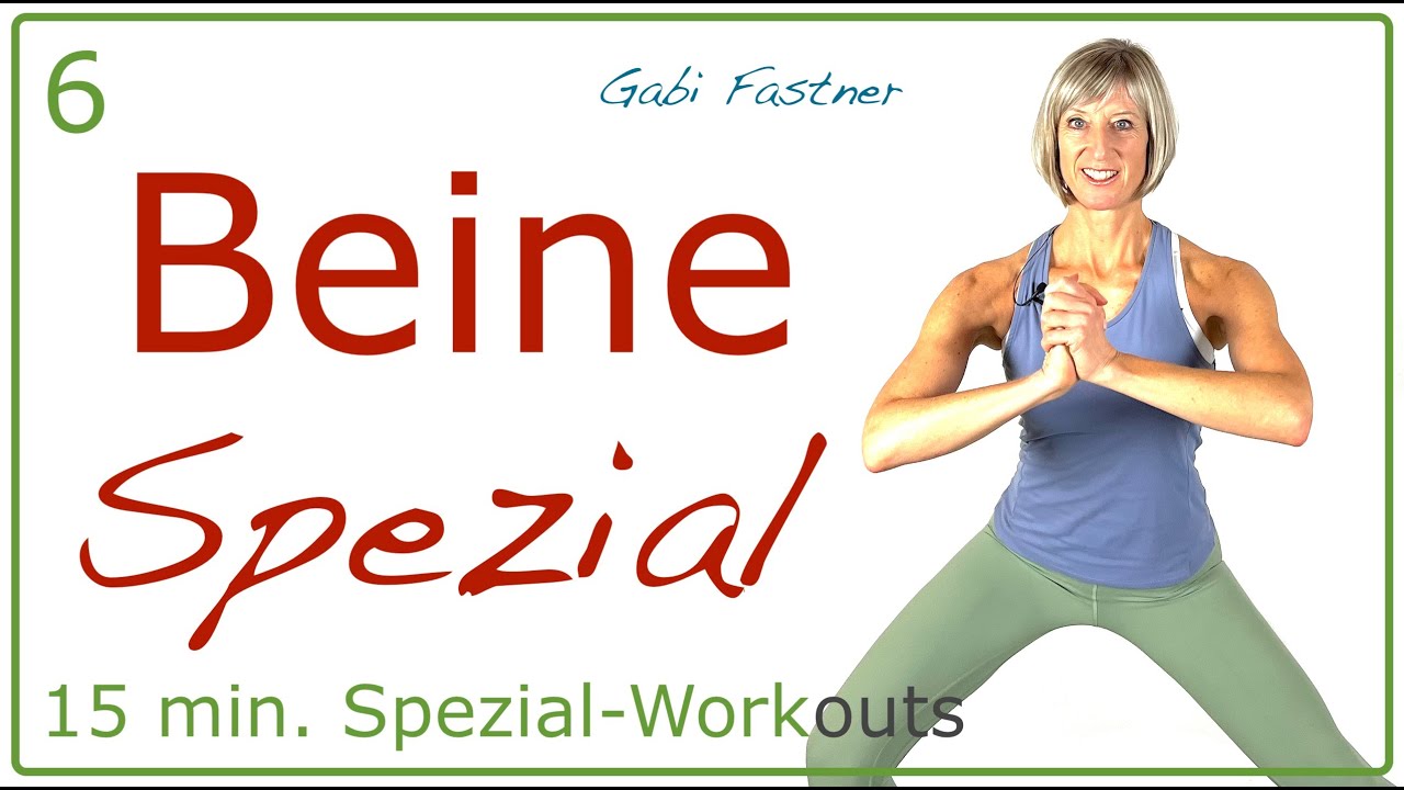 6&diams;️15 min. Beine Spezial | ohne Ger&auml;te, im Stehen