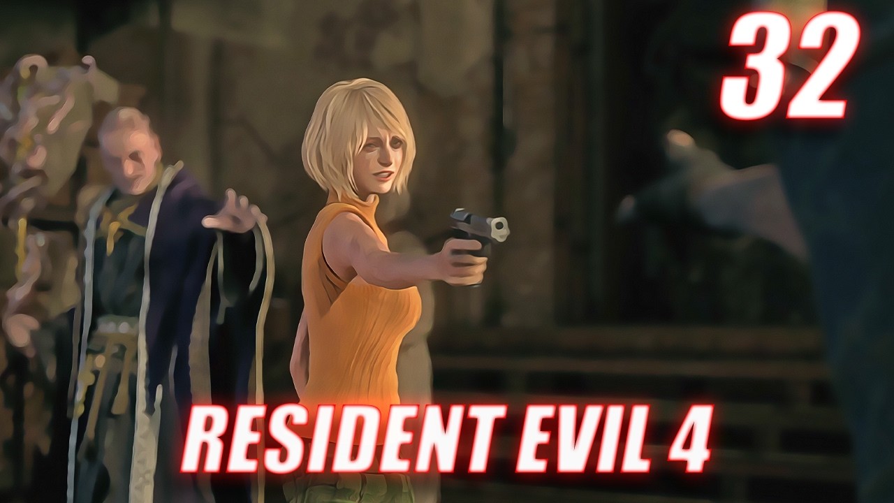 [ Part 32 ] Ashley Fought Back - Resident Evil 4