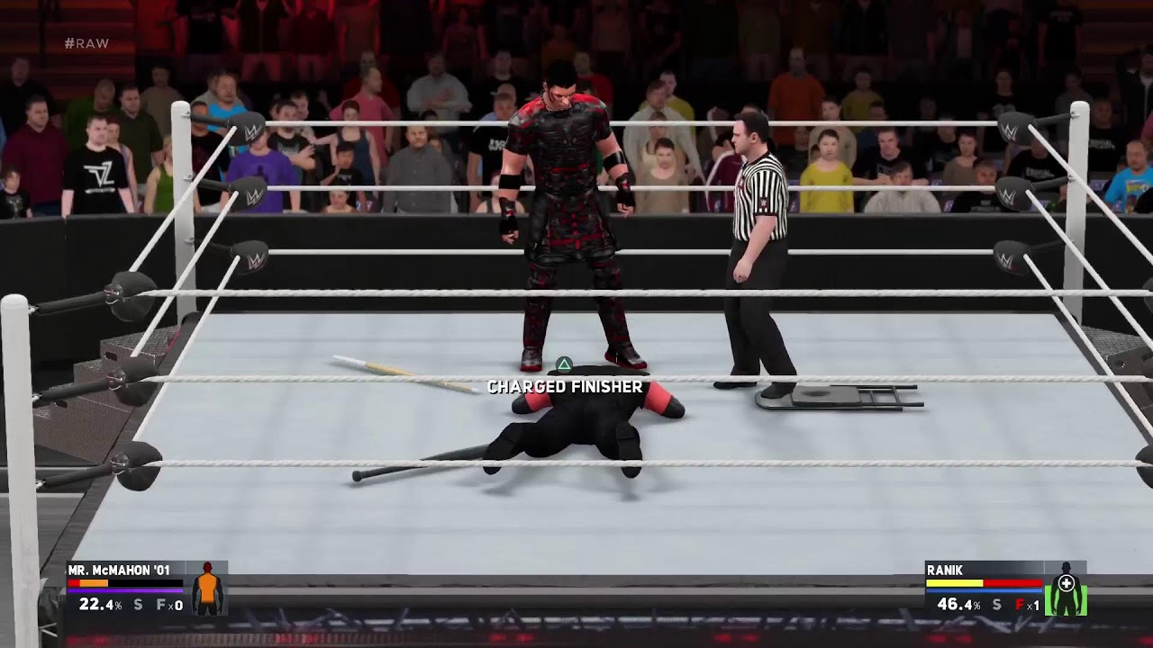 WWE 2k17 Universe Mode Raw 1/3/26