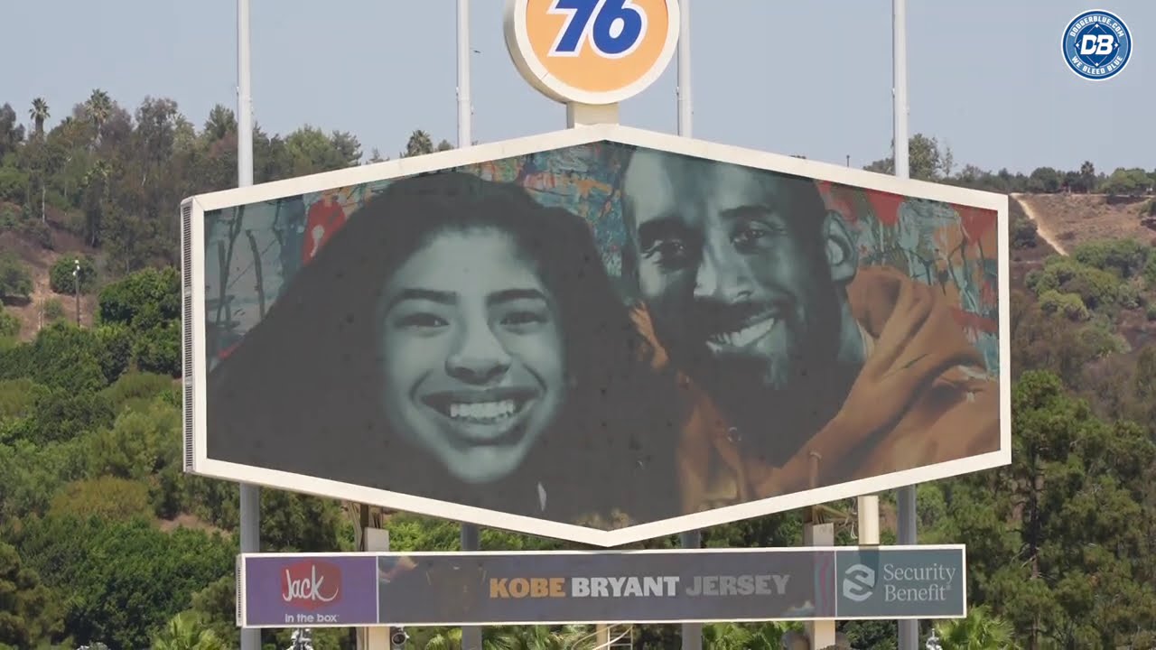 Dodgers pregame: Kobe Bryant's family honored at Dodger Stadium