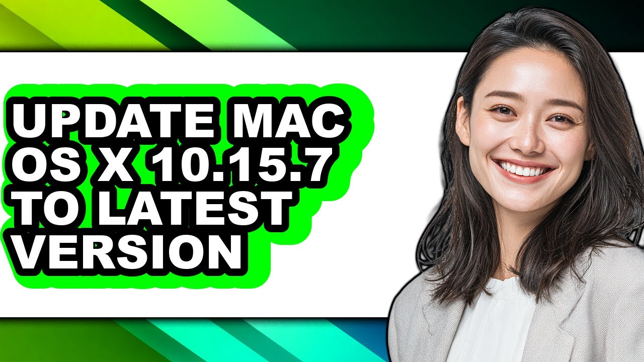 How to Update Mac Os X 10.15.7 to Latest Version (only Way)
