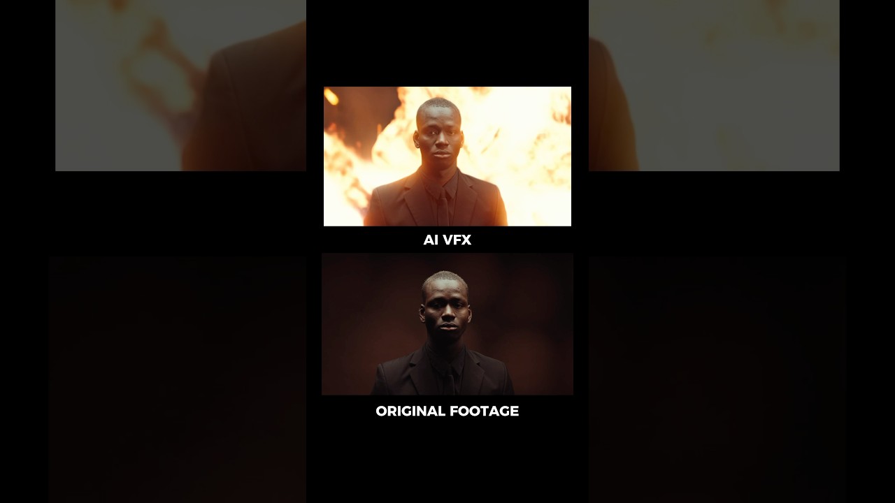 🔥 AI VFX Magic: Turning Ordinary Footage into an Explosion Scene! 🎬