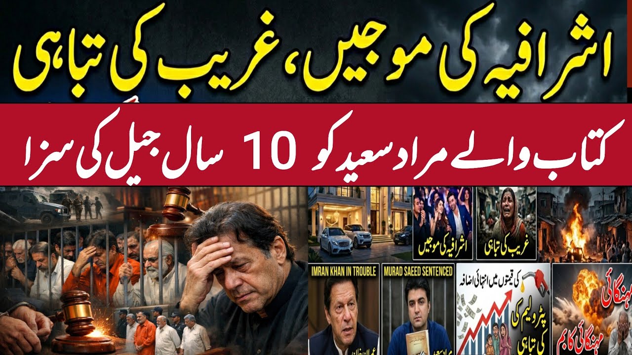 Luxury for the Elite, Destruction for the Poor | Murad Saeed Sentenced to 10 Years in Prison