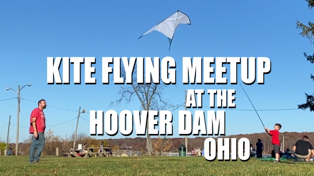 Kite Flying Meetup At The Hoover Dam in Westerville, Ohio