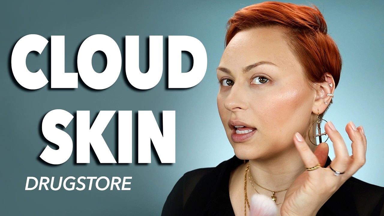 Cloud Skin using all drugstore makeup