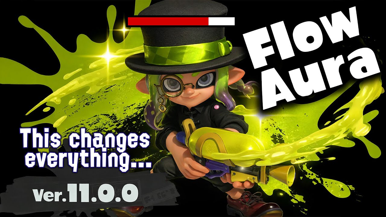 You can now FLOW in Splatoon 3! 🌊 (Health Bars, Hitbox Rework, & Ver. 11.0.0 News)