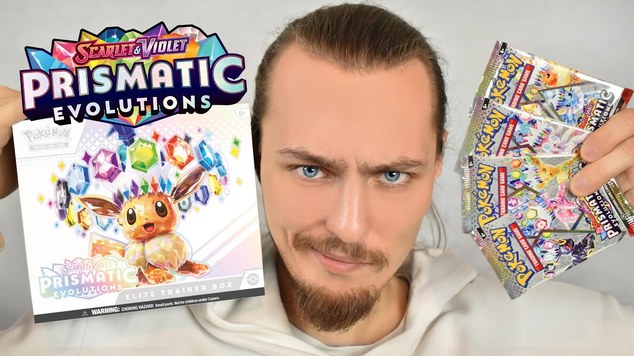 Otwieramy NAJLEPSZY dodatek KART POKEMON ostatnich lat! - ETB Prismatic Evolution!