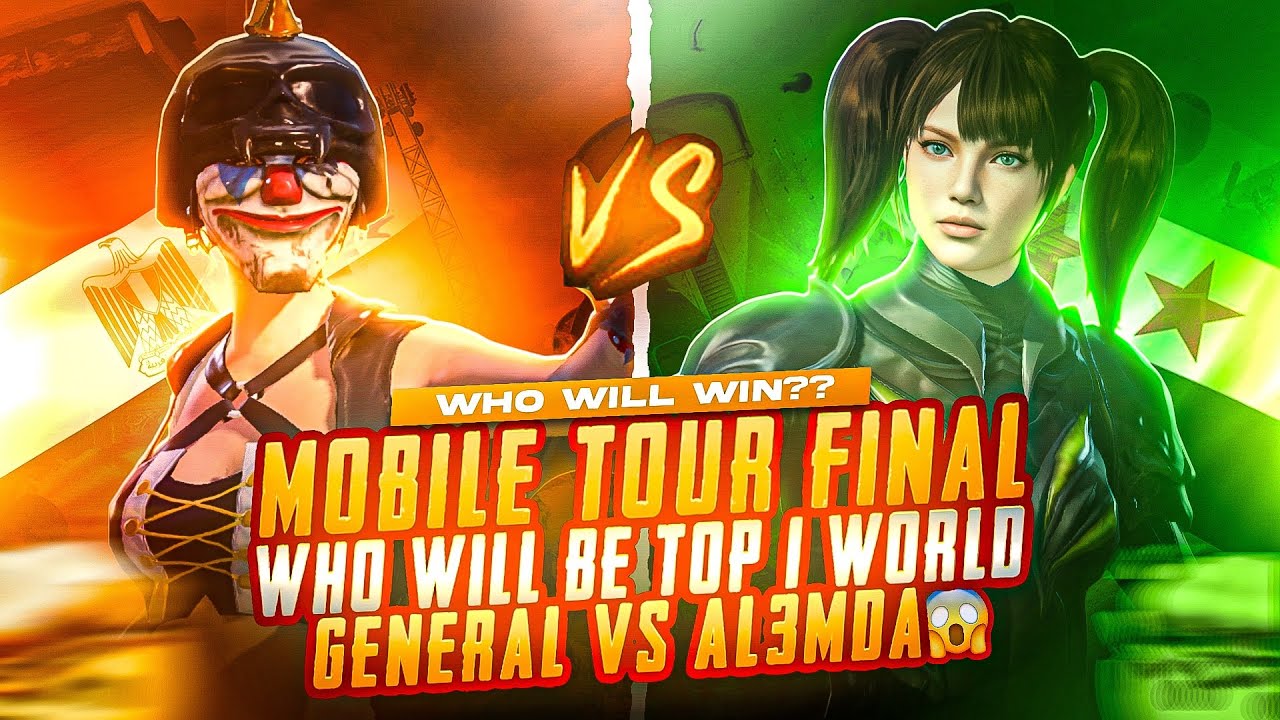 GENERAL vs AL3MDA 😱 FINAL MOBILE TOURNAMENT WHO WILL BE TOP 1 IN WORLD ?!🤔| PUBG MOBILE 