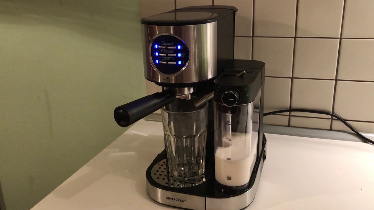 SilverCrest (SEMM 1470 A1) coffee machine - Demonstration
