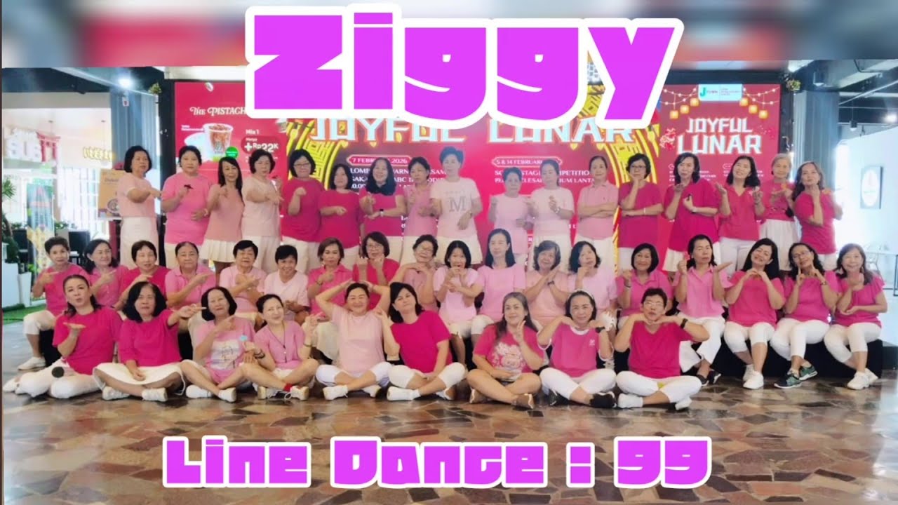 ZIGGY - LINE DANCE Chor : Gary Lafferty ( UK ) Februari 2026 Demo by : LD 99