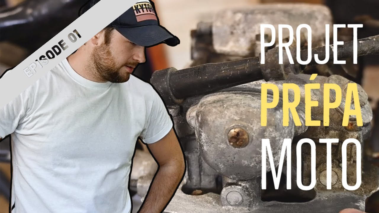 [GARAGE] PROJET MOTO CAFE RACER - E01 - Je pars de TRES loin !