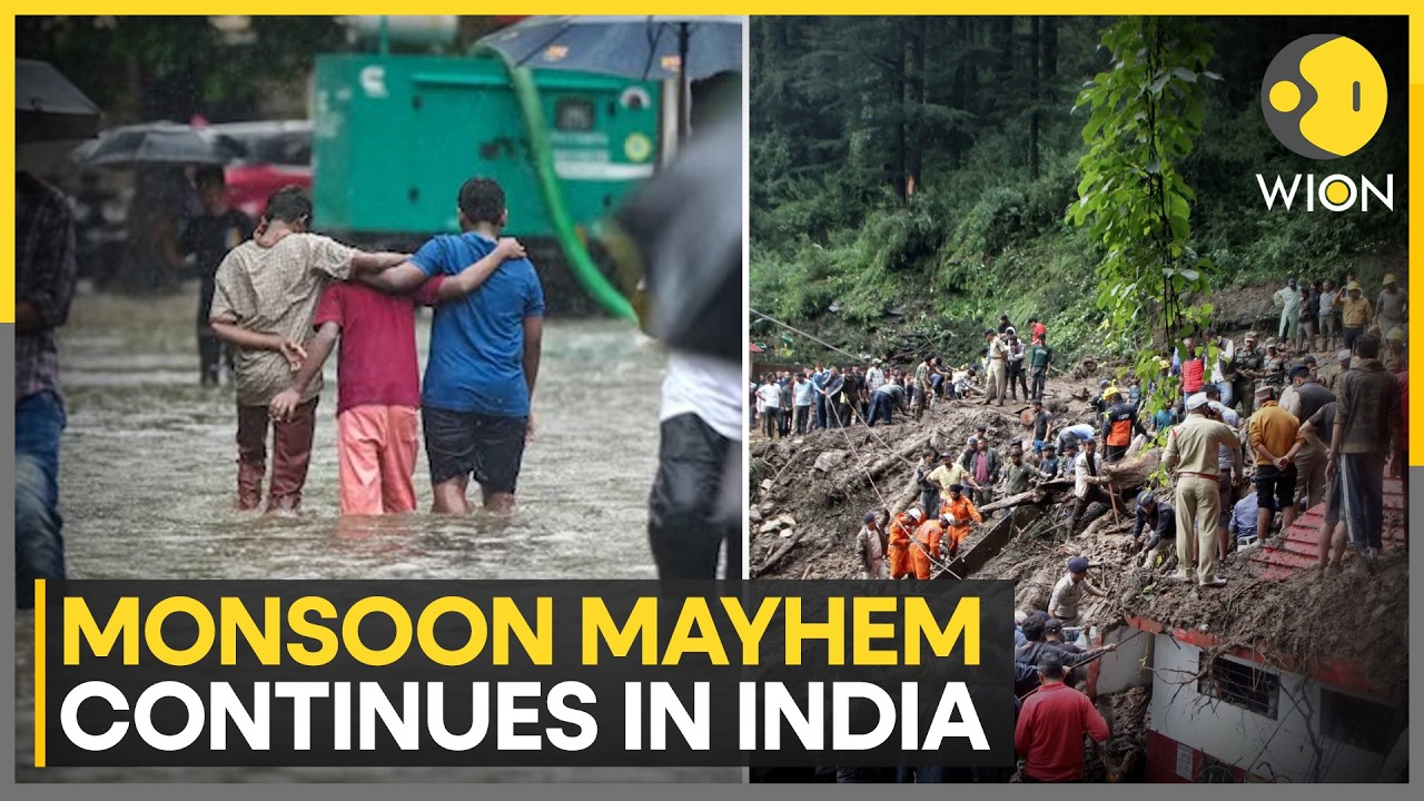 India Monsoon Fury: Floods, Landslides & Flash Floods Leave Several States Devastated