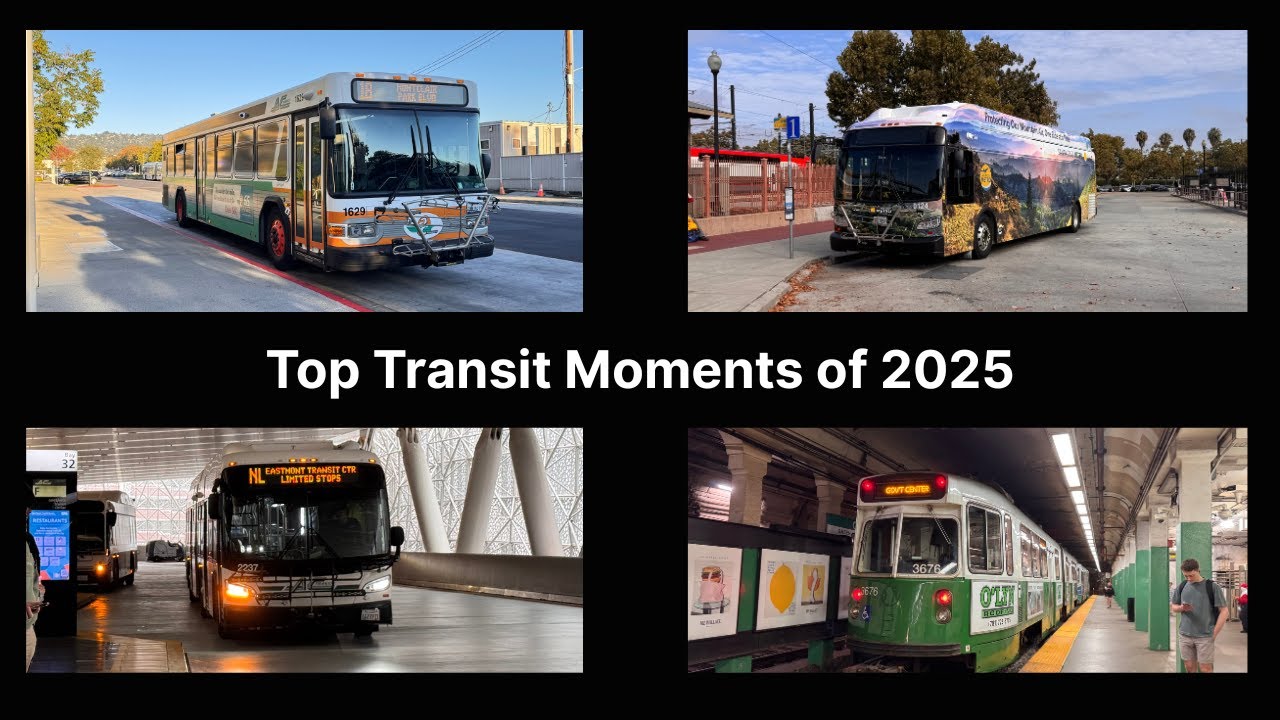 Top Transit Moments of 2025!