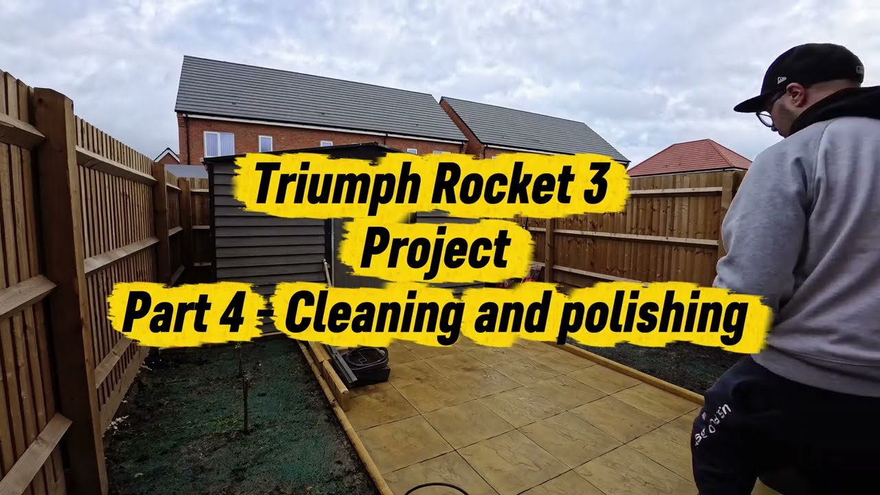 Bringing a 2009 Triumph Rocket 3 Back to Life | eBay Auction Find – Part 4 - Cleaning and polishing