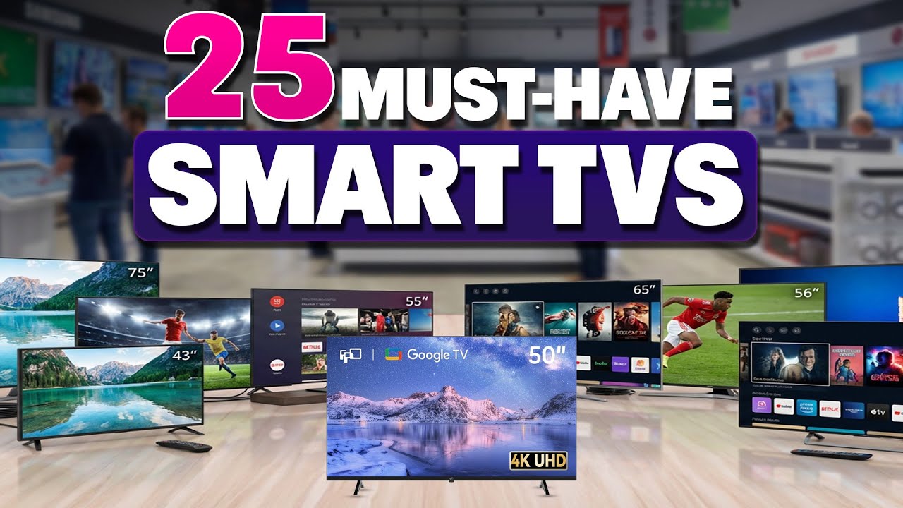 20 Must Have Smart TVs On Amazon You Can’t Miss in 2026