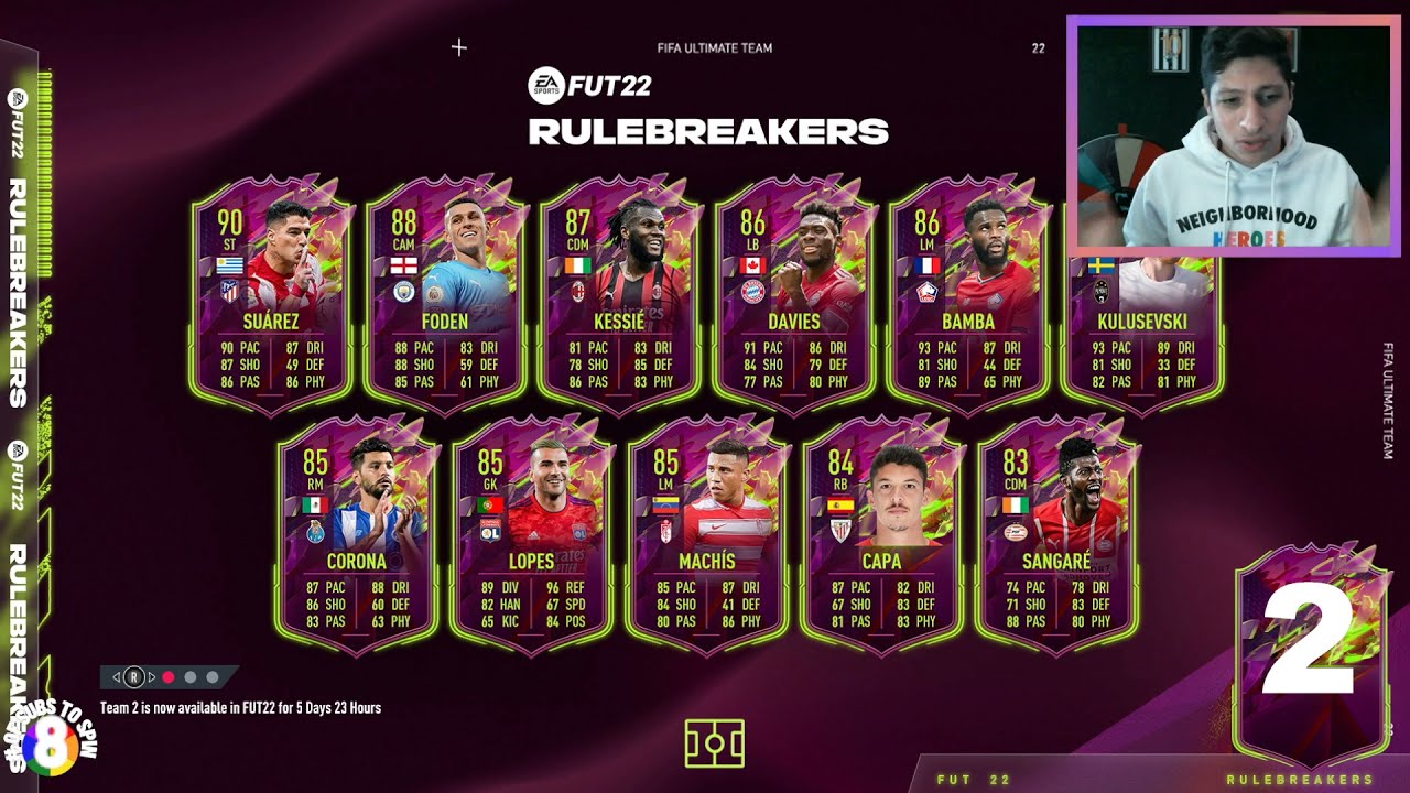 RULEBREAKERS TEAM #2! Robin Gosens Player Pick SBC! FIFA 22 - Daily Content Review