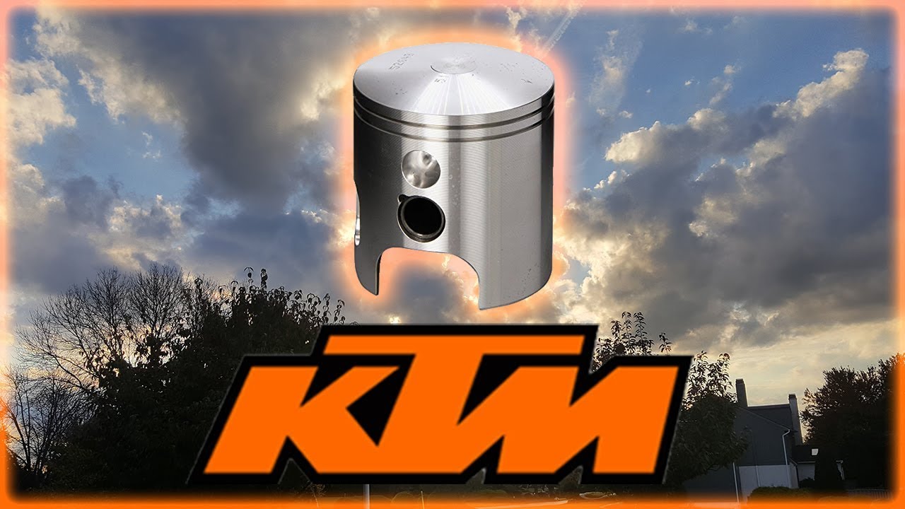KTM Piston Change