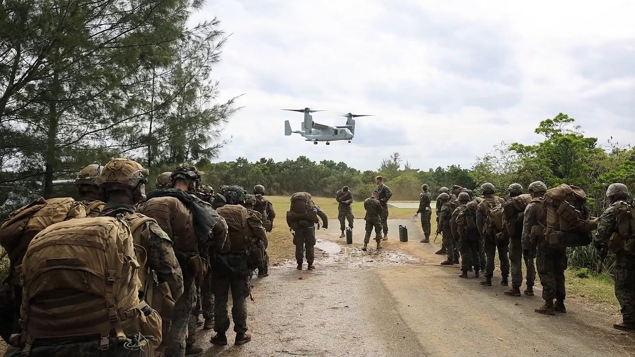 Marines Conduct Helo Raid During MCCRE