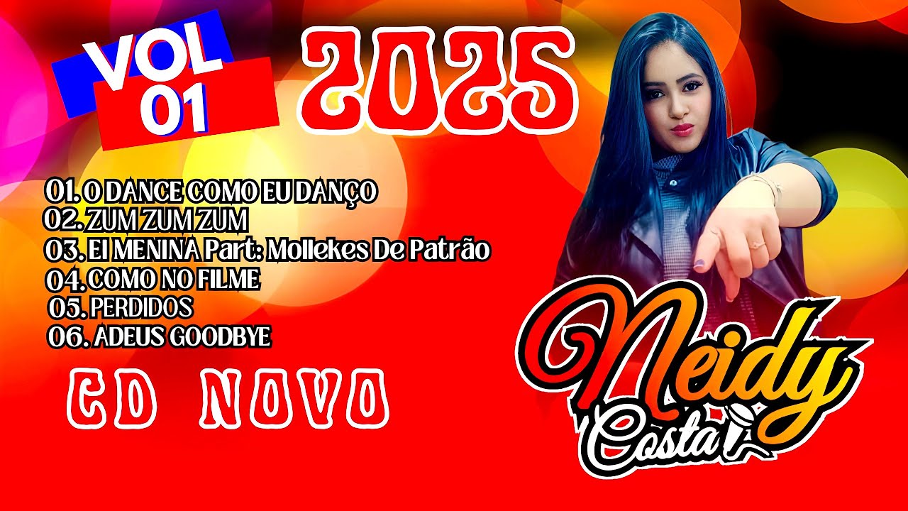CD COMPLETO VOL. 01 2025/ NEIDY COSTA!! 