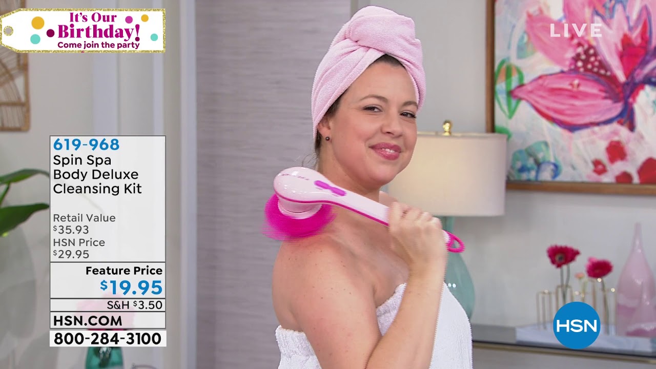 Spin Spa Body Deluxe Cleansing Kit