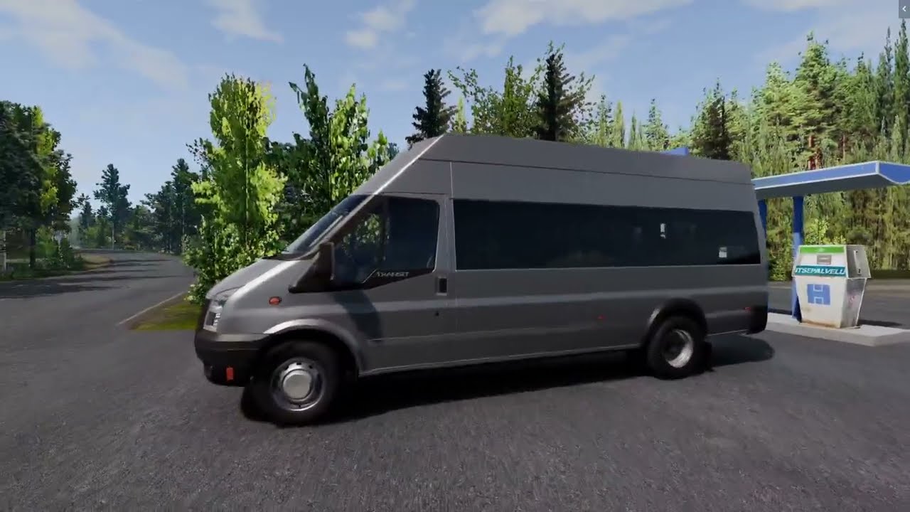 beamng drive Ford Transit