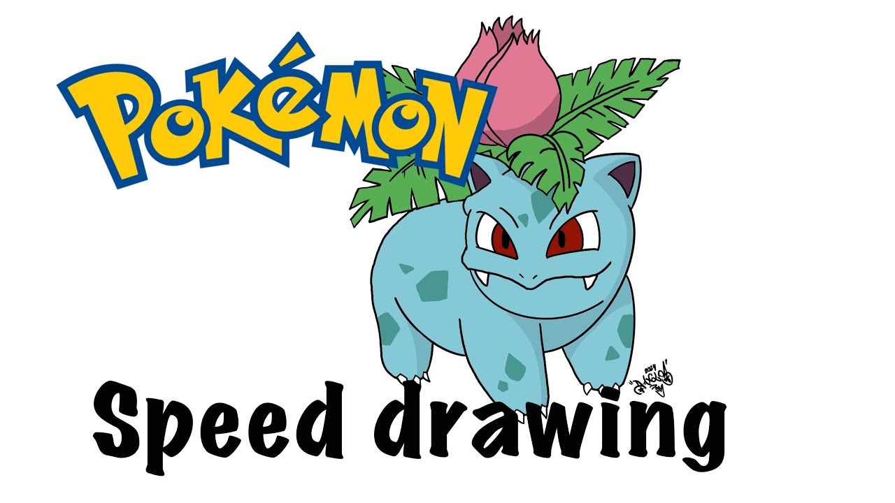IVYSAUR (POK&Eacute;MON): speed drawing ✏️