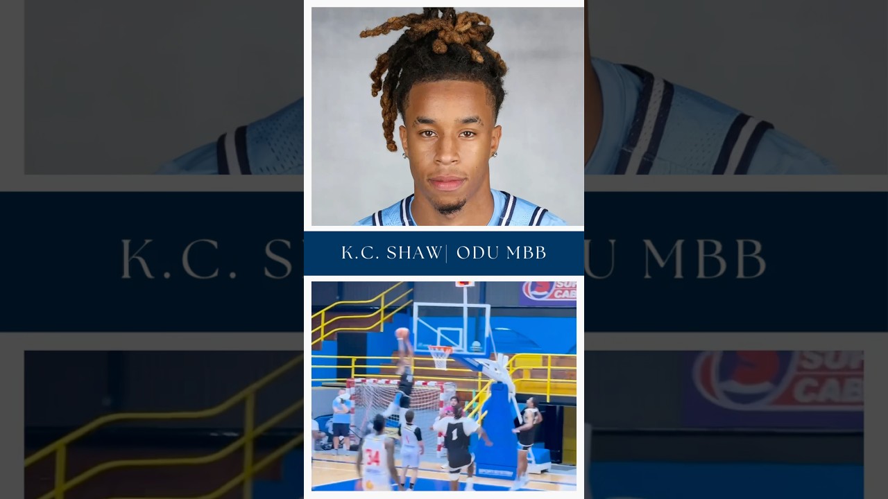 KC Shaw can soar. Got those ODU Basketball season tickets yet? #odu #odubasketball #ncaa