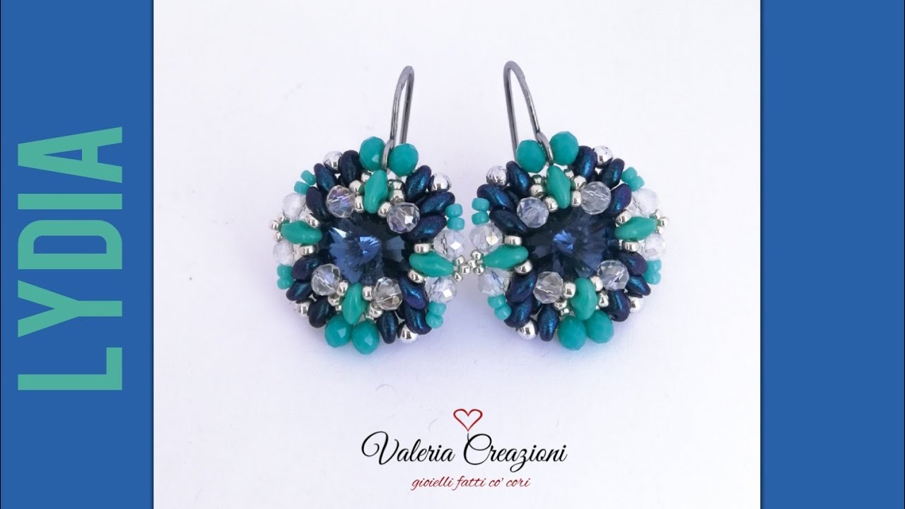 #tutorial #perline 14 - orecchini LYDIA