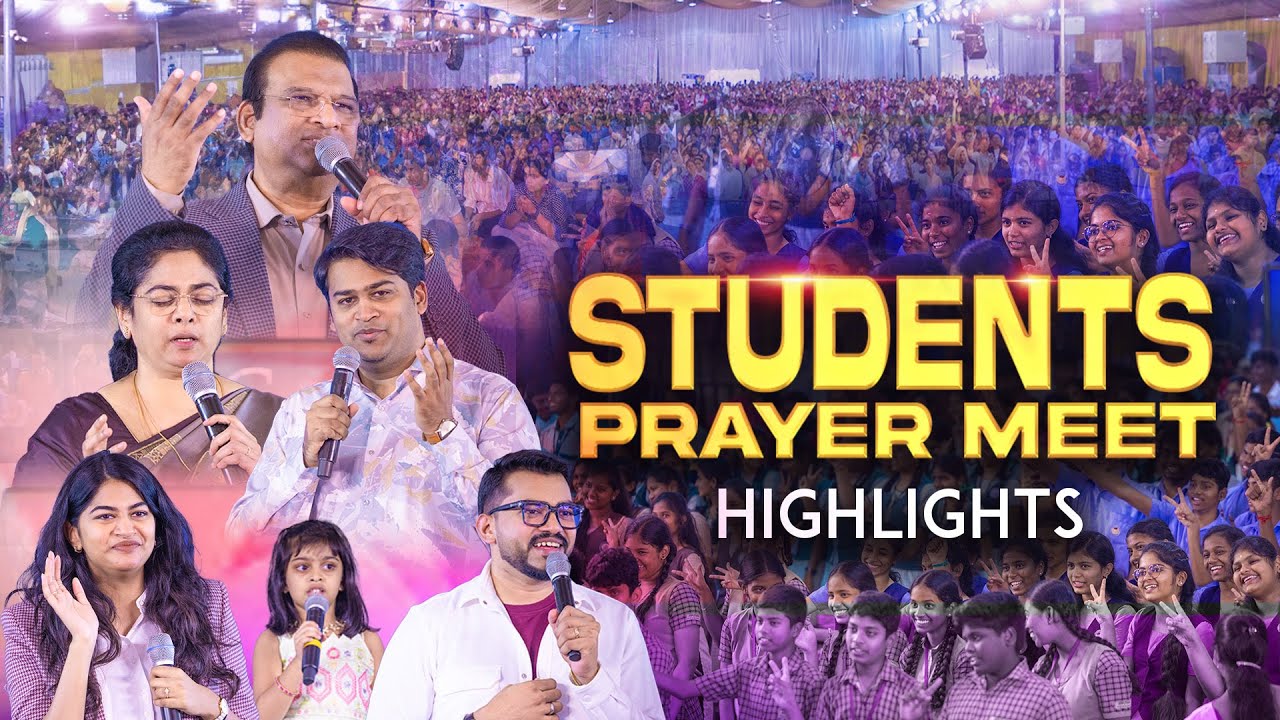 Student Prayer Meet Highlights | Dr Paul Dhinakaran & Family | Jesus Calls
