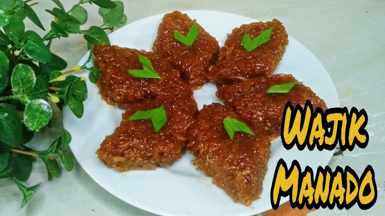 Resep Wajik khas Manado • Rasanya Legit dan Manis • Aroma Kayu Manisnya Mantap👍🏼😋