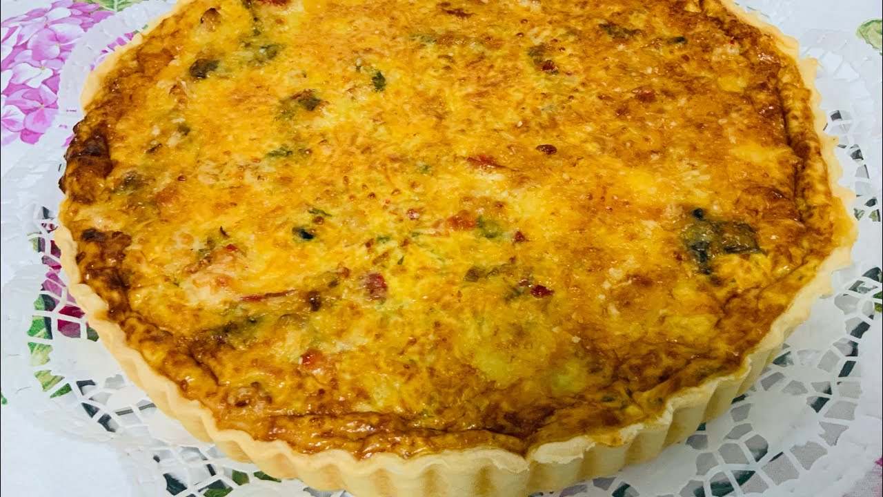 Tarte de Frango Receita Simples Rápida e Deliciosa
