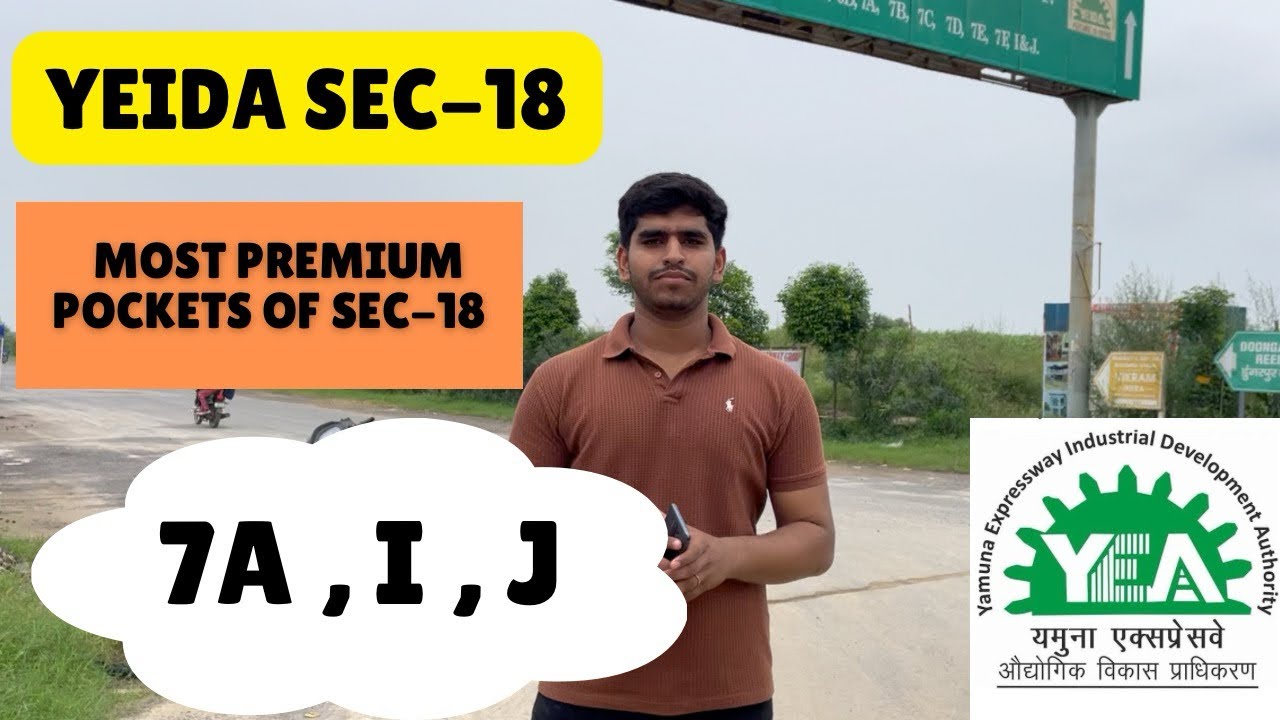 Yamuna Sec-18 Pocket-: 7A , I , J Current Development | Completions #yamunaexpresswayauthority 