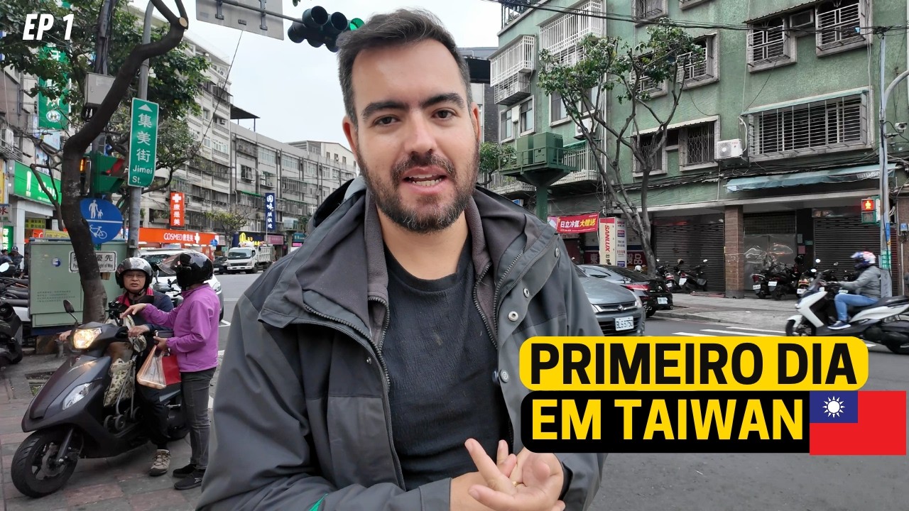 CHEGAMOS EM TAIWAN - Para explorar a ilha inteira!