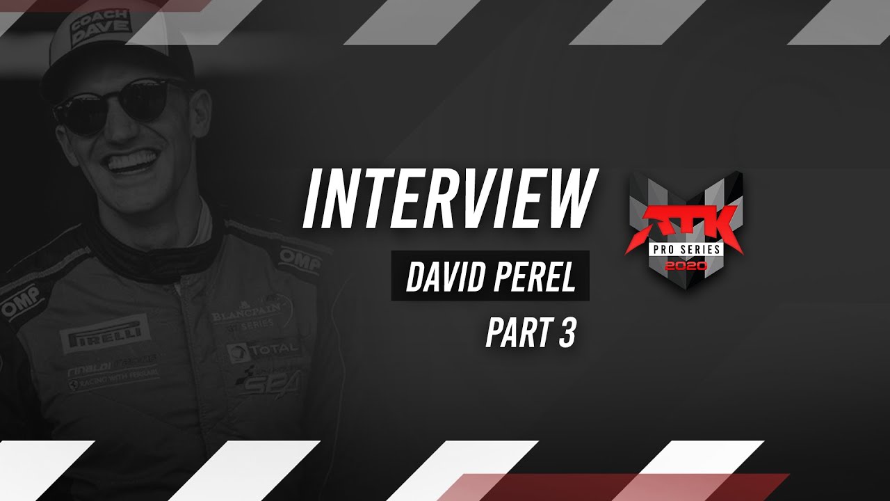 David Perel pt. 3 - David talks Sim Racing Gear with Marius Roberts