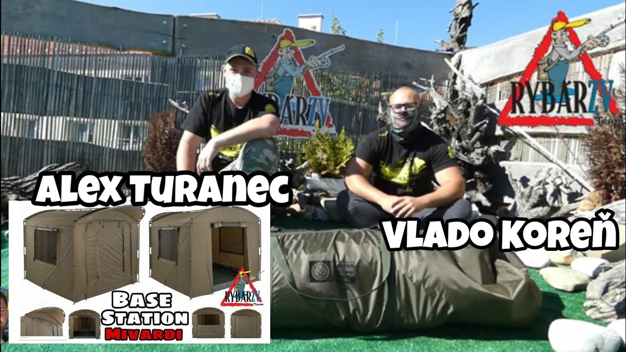 MIVARDI Base Station│Alex Turanec, Vlado Koreň, Majo Syro, ryb&aacute;rske potreby Ryb&aacute;rZV│HD