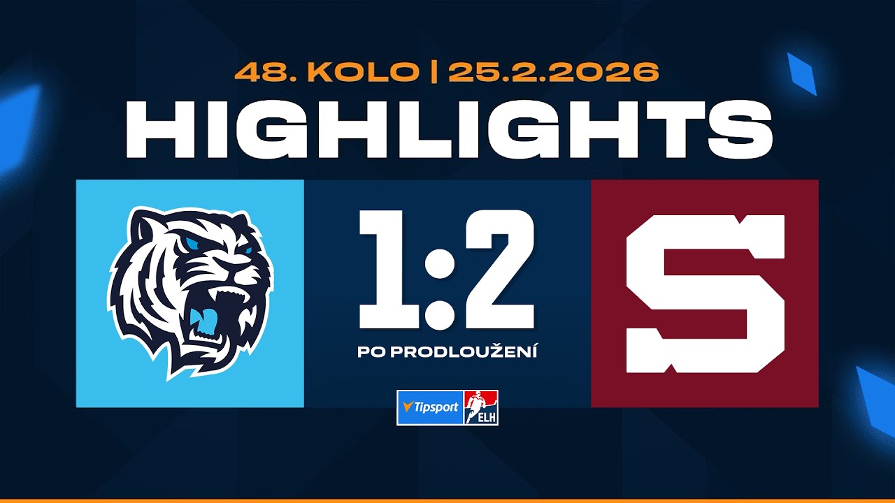 Highlights | Bílí Tygři Liberec vs. HC Sparta Praha 1:2p | 25.02.2026