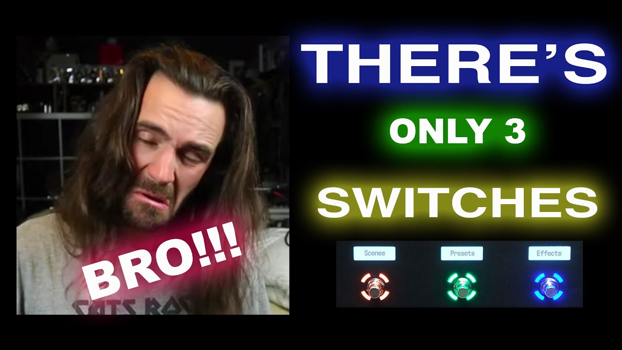 Fractal Audio FM3 BUT THERE'S ONLY 3 SWITCHES, BRO!!!