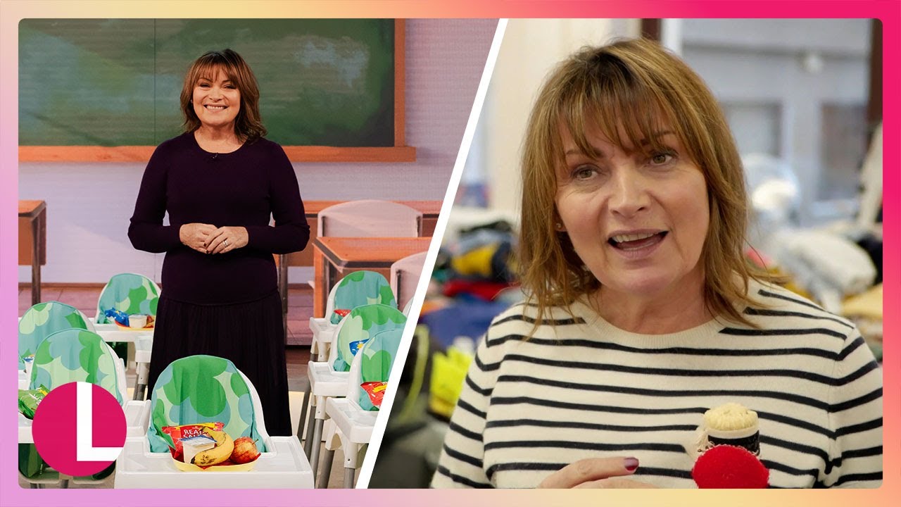 Big Baby Bank Appeal: Lorraine and the Royals Visit Windsor Donation Point | Lorraine