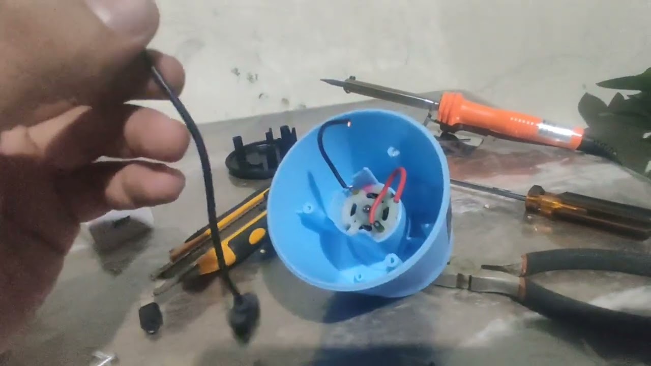 Mini liquidificador - Ligação direta sem bateria 🔋.